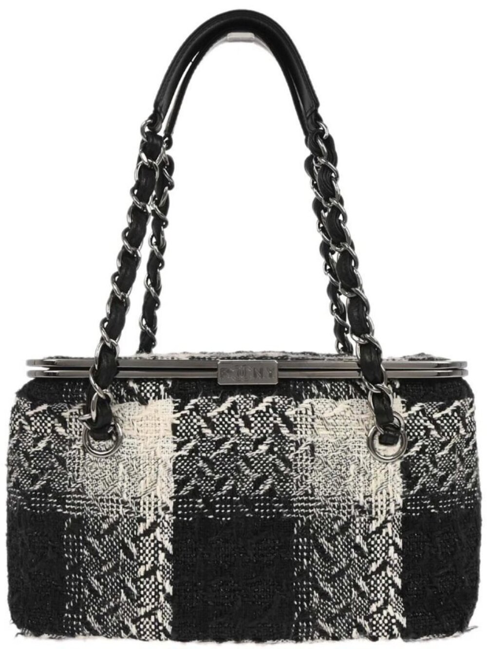 Chanel Black Tweed Vanity Handbag Box XX40639
